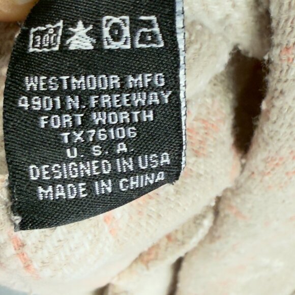 Rock & Roll Denim Beige & Rust Aztec Patterned Shirt Jacket XL - Picture 12 of 12